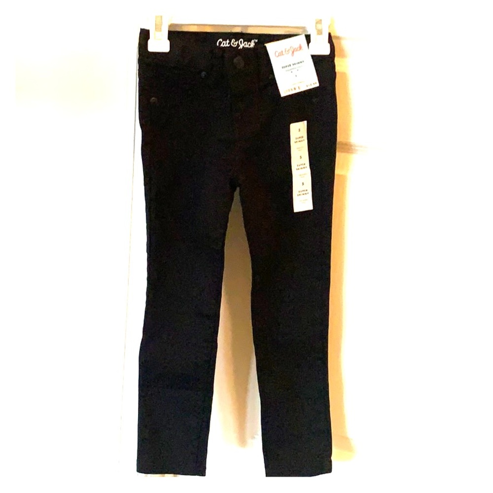 Cat & Jack Black Denim Jeans